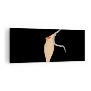 Cuadro sobre lienzo - Impresión de Imagen - Elegancia y estilo - 100x40 cm