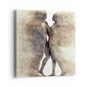 Cuadro sobre lienzo - Impresión de Imagen - Del polvo resurgieron para amar - 30x30 cm