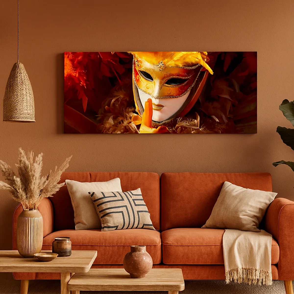 Cuadro sobre lienzo - Impresión de Imagen - El misterio es parte del juego - 30x30 cm