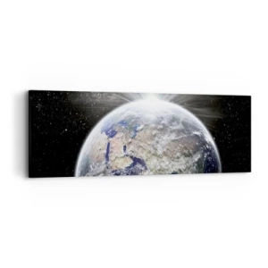 Cuadro sobre lienzo - Impresión de Imagen - En todo su esplendor - 90x30 cm