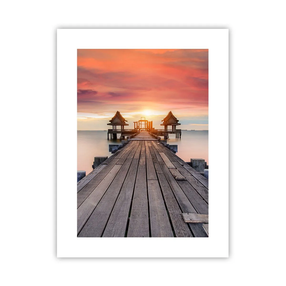 Póster - De este a oeste - 30x40 cm