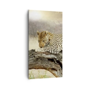 Cuadro sobre lienzo - Impresión de Imagen - Voy por mi cuenta - 55x100 cm