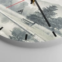 Esfera sin numeración, con rayas