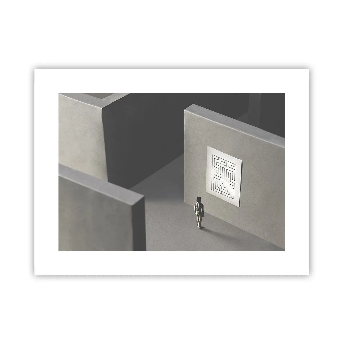 Póster - ¿Pero dónde estoy? - 40x30 cm