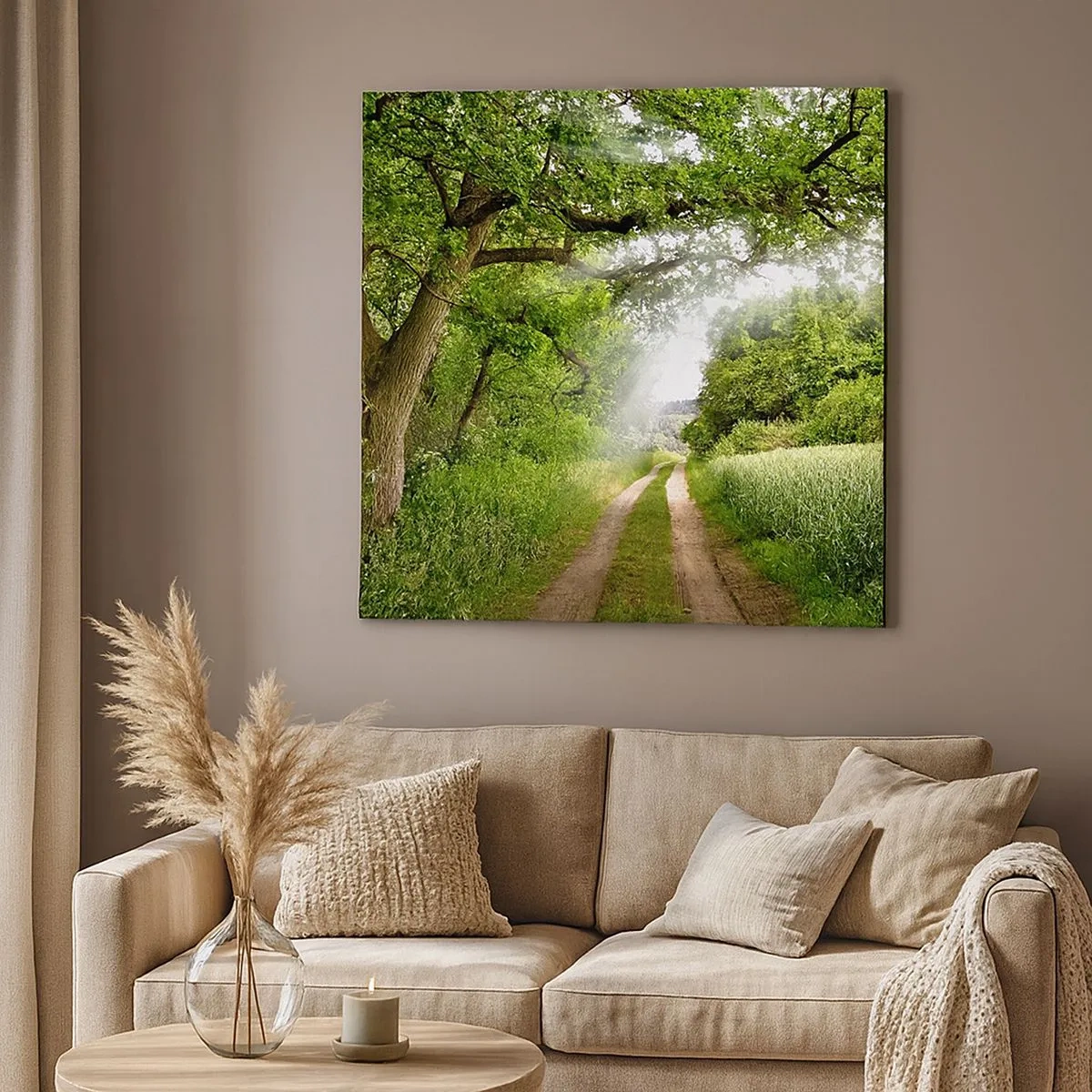 Cuadro sobre lienzo - Impresión de Imagen - Ensueño - 30x30 cm