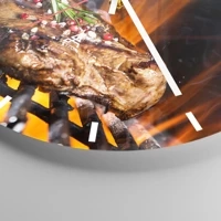 Esfera sin numeración, con rayas