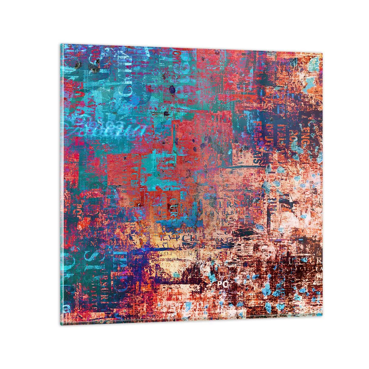 Cuadro sobre vidrio - Impresiones sobre Vidrio - Memoria y olvido - 30x30 cm