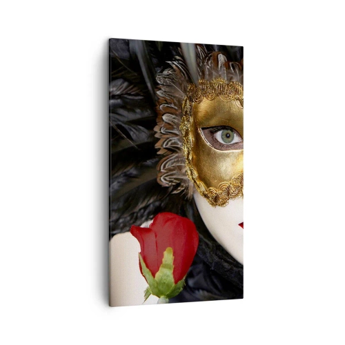 Cuadro sobre lienzo - Impresión de Imagen - Porque la vida es un gran baile - 45x80 cm