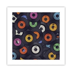 Póster - Colores de los clásicos - 40x40 cm