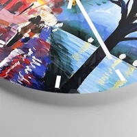 Esfera sin numeración, con rayas