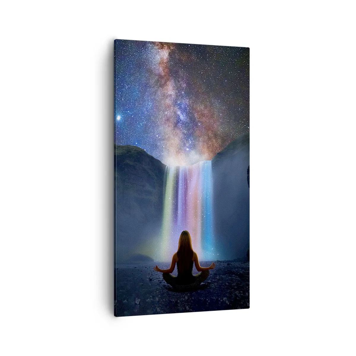 Cuadro sobre lienzo - Impresión de Imagen - Armonía absoluta - 55x100 cm