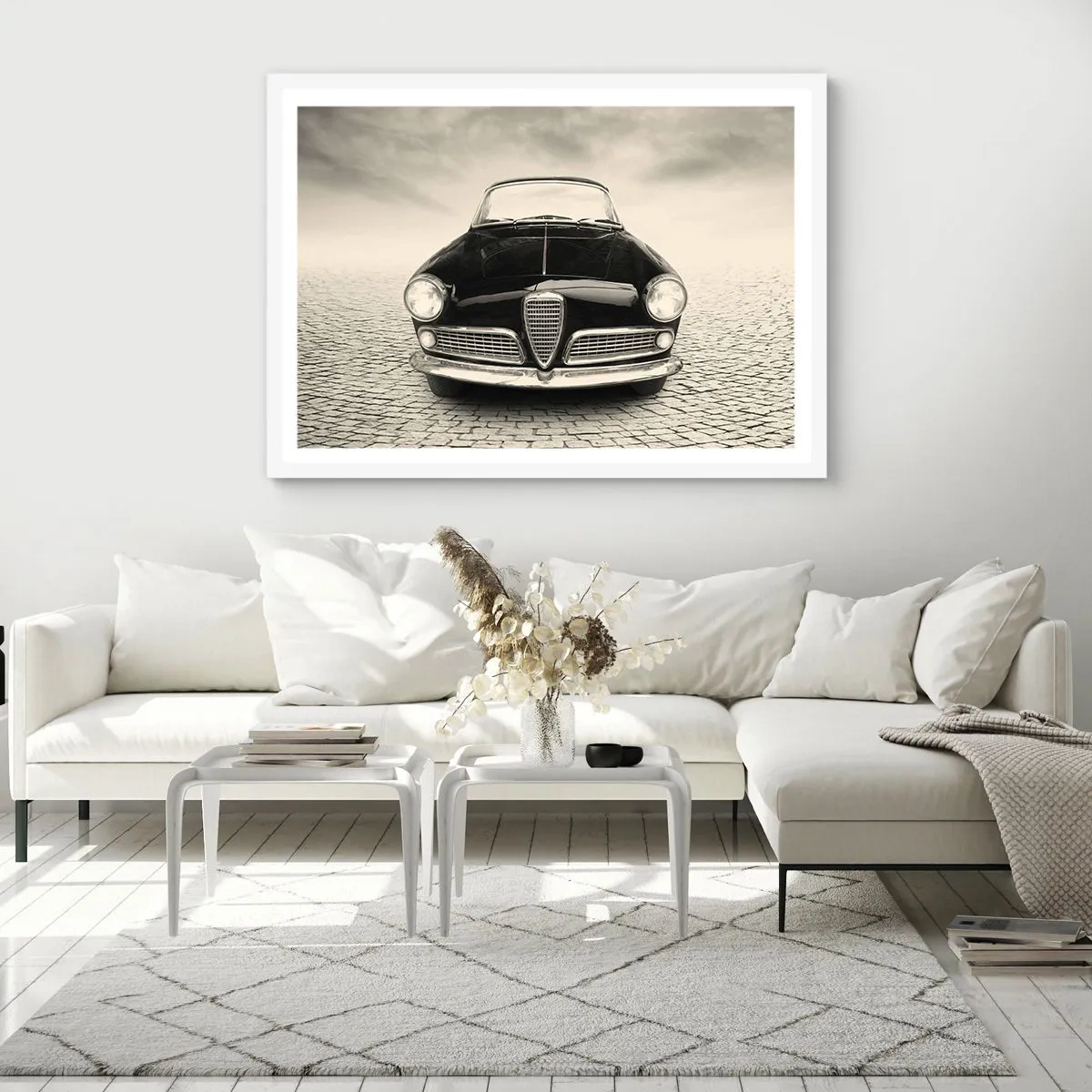 Póster en marco blanco - ¿Y cómo no quererme? - 100x70 cm