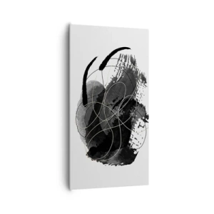 Cuadro sobre lienzo - Impresión de Imagen - Salió de la negrura - 65x120 cm