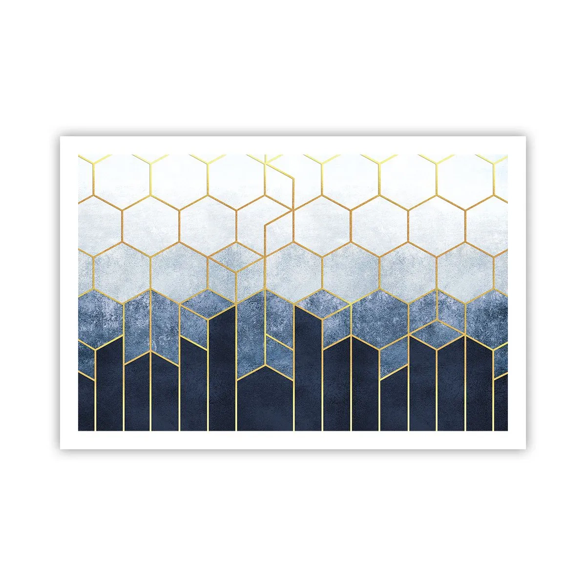 Póster - Composición rítmica visual - 91x61 cm