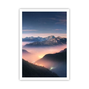 Póster - Luz en los valles - 70x100 cm