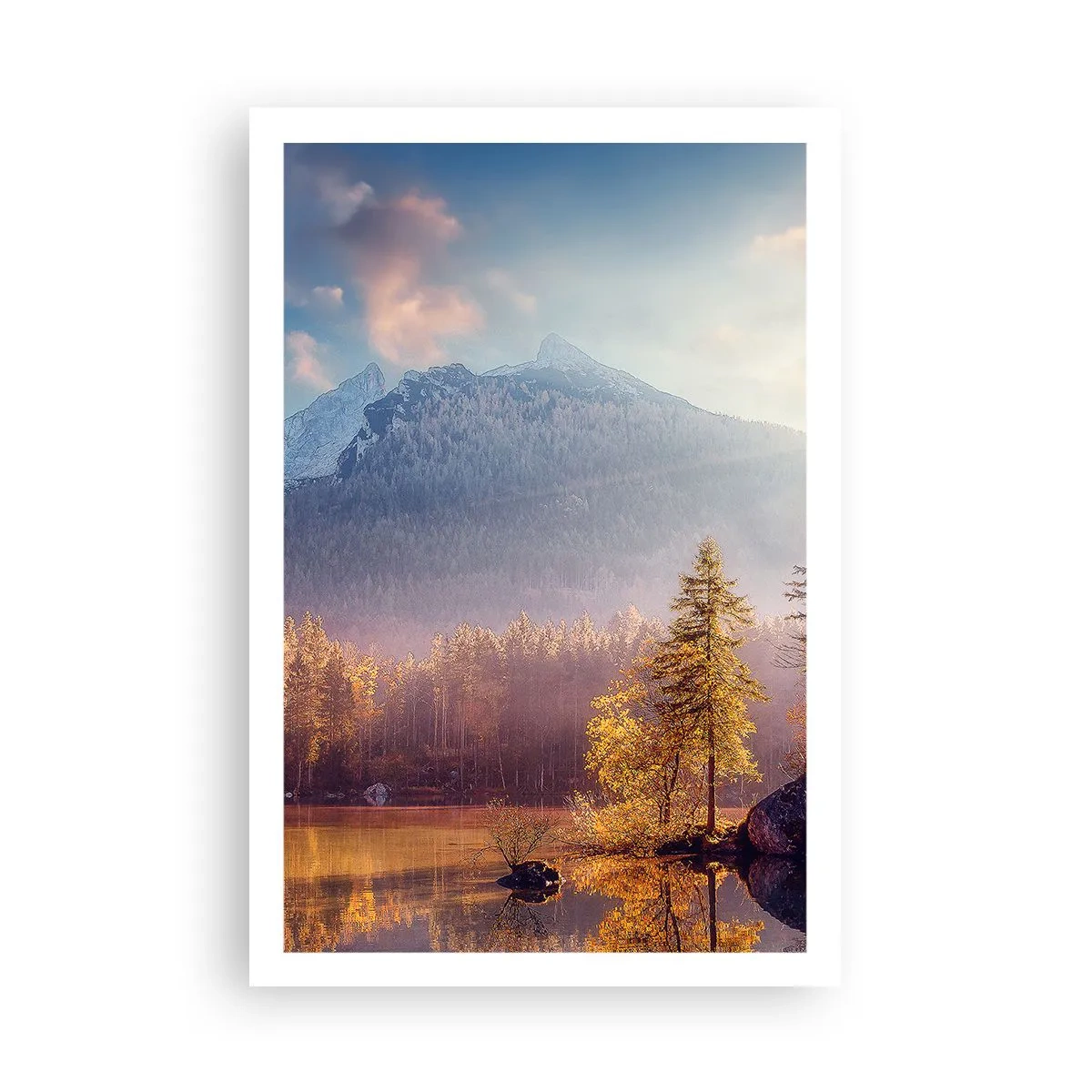 Póster - Entre las montañas y los valles - 61x91 cm