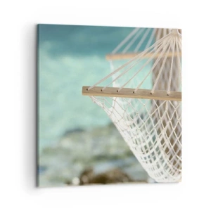 Cuadro sobre lienzo - Impresión de Imagen - Momento de relax - 60x60 cm