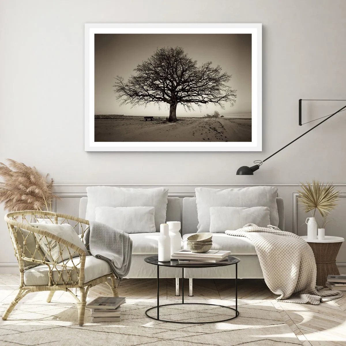 Póster en marco blanco - De aquí a la eternidad - 40x30 cm