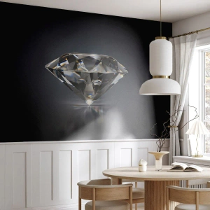 Fotomural Autadhesivo Deluxe Sticker - Riqueza y belleza - Diamante, Diamante, Piedra preciosa - 250x175 cm