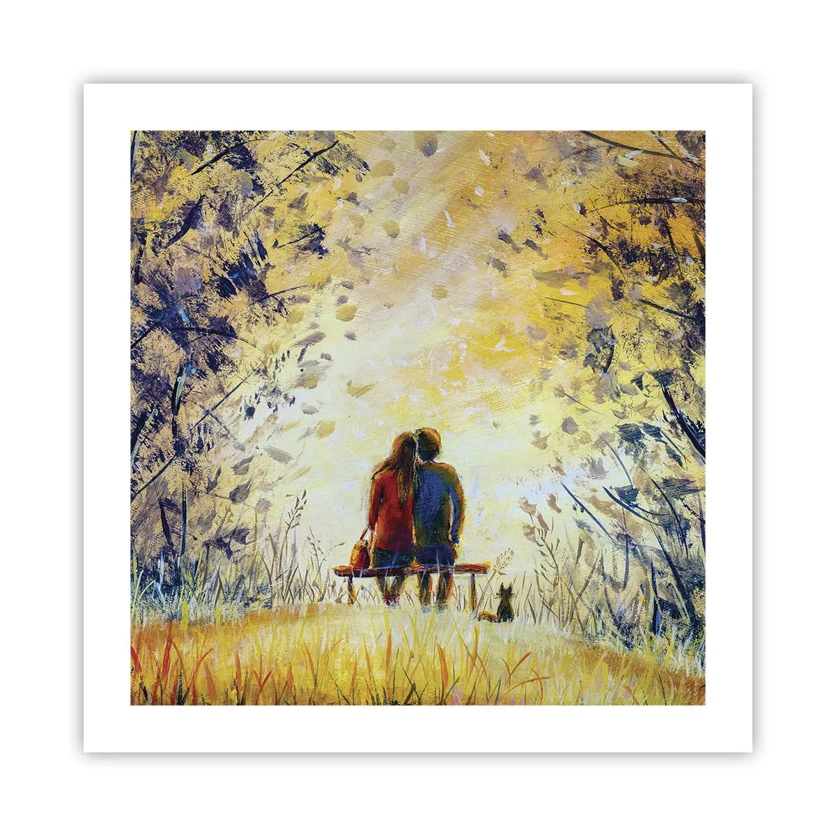 Póster - Un momento mágico - 50x50 cm