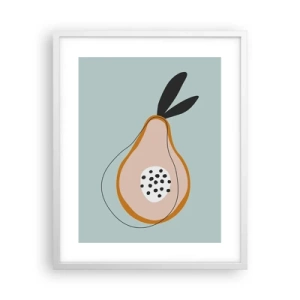 Póster en marco blanco - El interior de la naturaleza - 40x50 cm