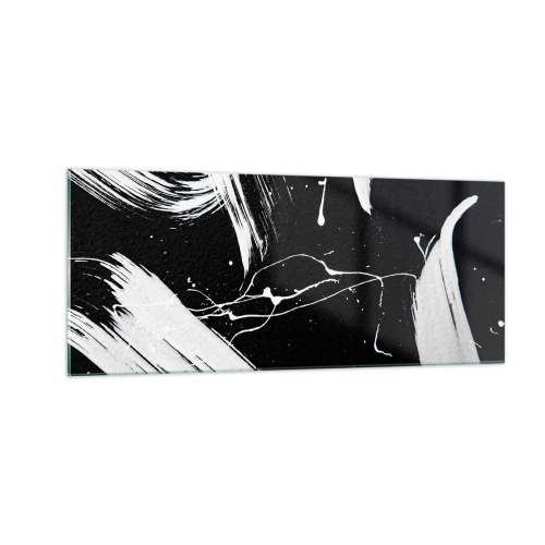 Cuadro sobre vidrio - Impresiones sobre Vidrio - Rompiendo la oscuridad - 100x40 cm