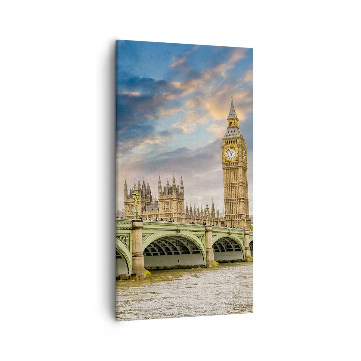 Cuadro sobre lienzo - Impresión de Imagen - El tiempo se detuvo en el Imperio - 55x100 cm