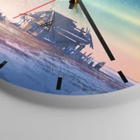 Esfera sin numeración, con rayas