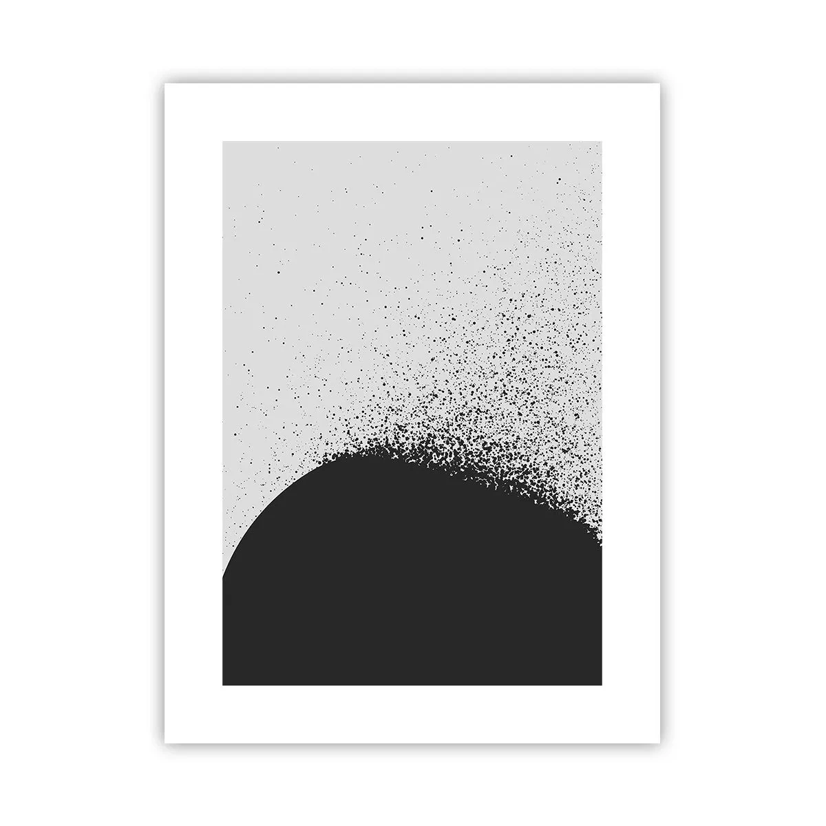 Póster - El movimiento de las partículas - 30x40 cm