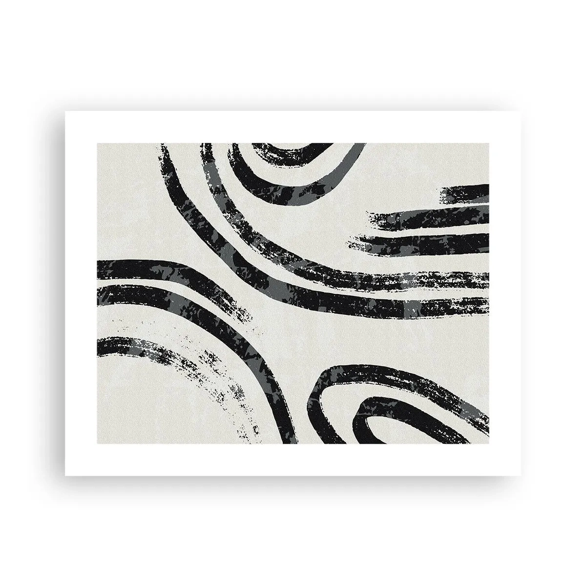 Póster - A medias - 50x40 cm