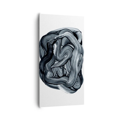 Cuadro sobre lienzo - Impresión de Imagen - No es tan sencillo - 65x120 cm