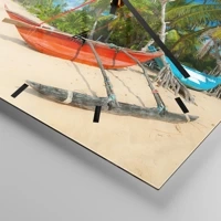 Esfera sin numeración, con rayas