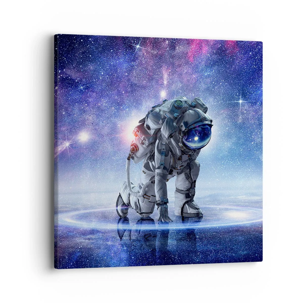 Cuadro sobre lienzo - Impresión de Imagen - Cielo estrellado sobre mí - 40x40 cm