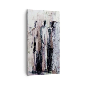 Cuadro sobre lienzo - Impresión de Imagen - El trío misterioso - 55x100 cm