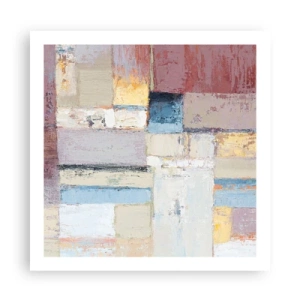 Póster - La tranquilidad de la geometría - 60x60 cm