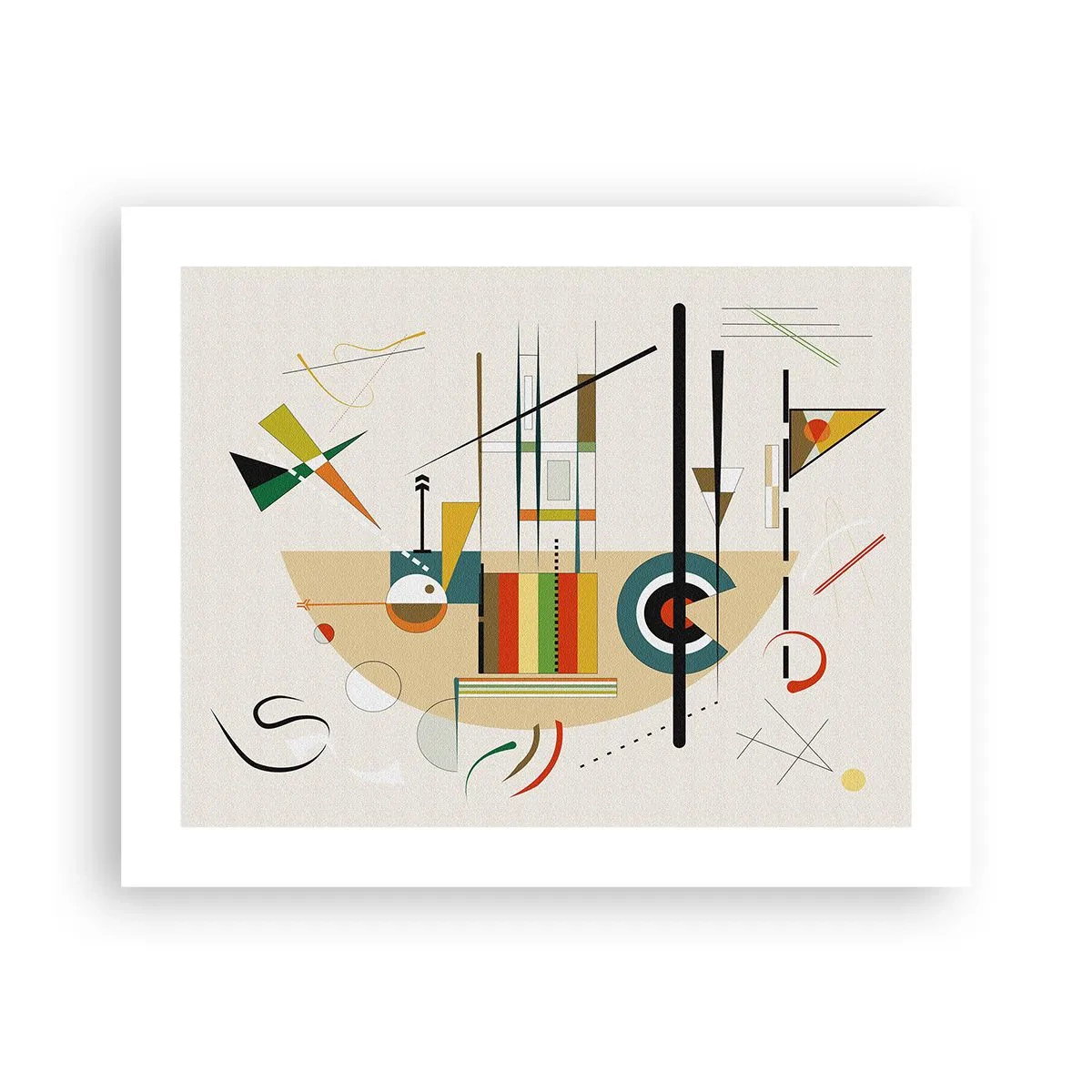 Póster - Y el mundo ríe - 50x40 cm