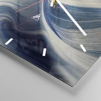 Esfera sin numeración, con rayas