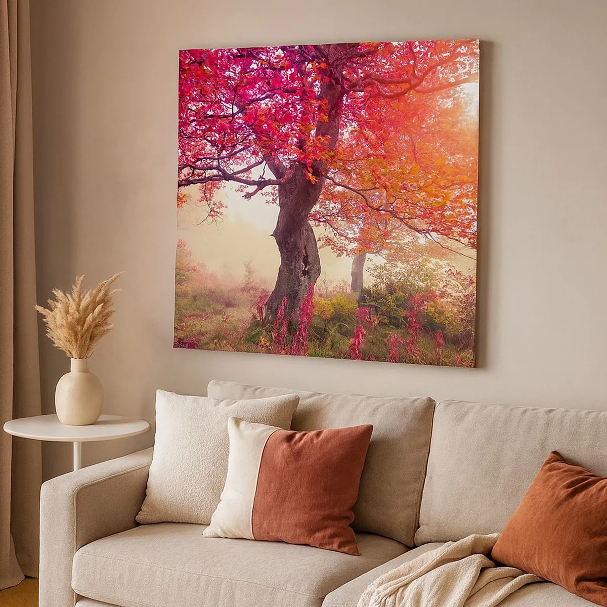 Cuadro sobre lienzo - Impresión de Imagen - Un frenesí de floración - 30x30 cm