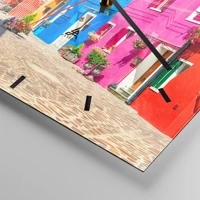 Esfera sin numeración, con rayas