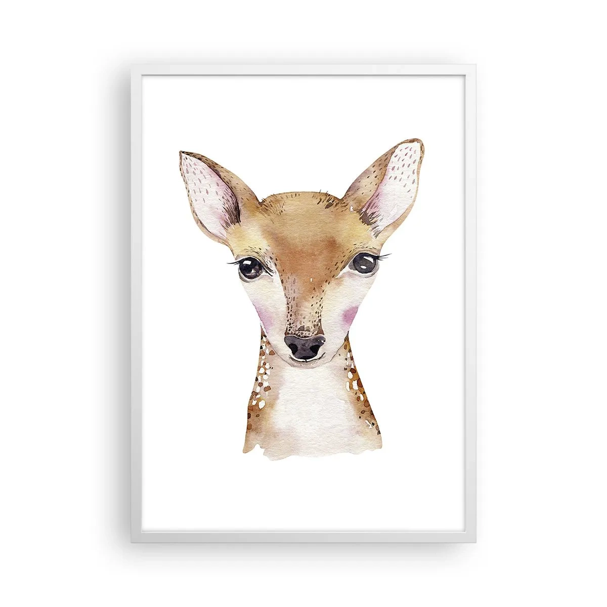 Póster en marco blanco - La naturaleza de la inocencia - 50x70 cm