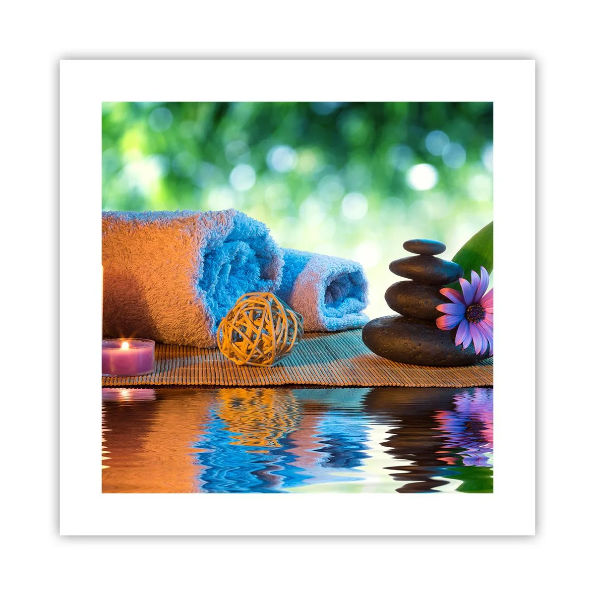 Póster - Tiempo para el cuerpo - 40x40 cm