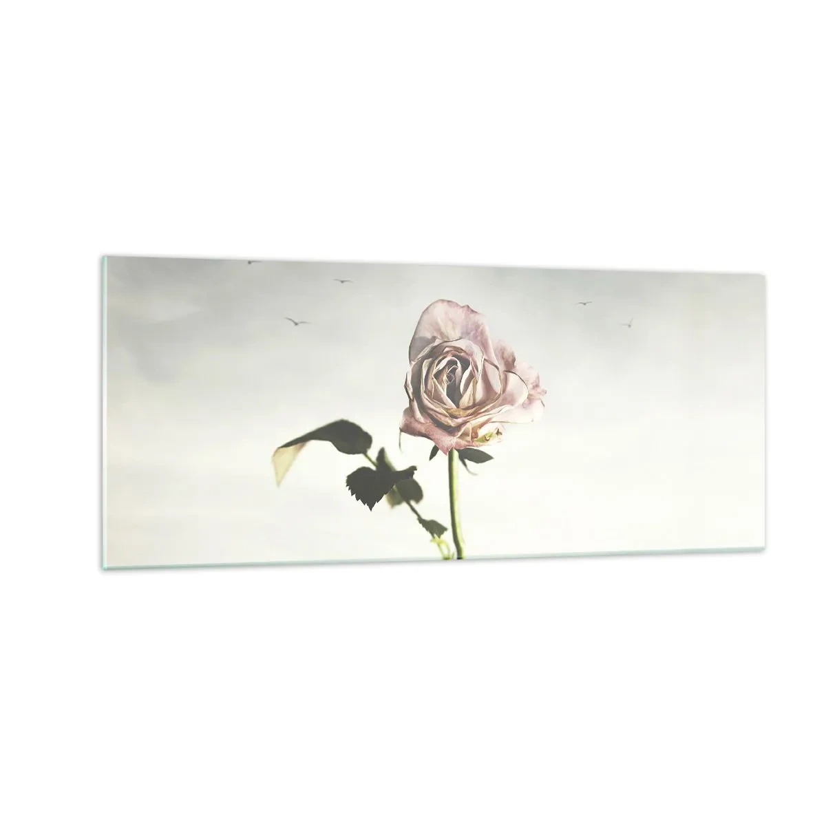 Cuadro sobre vidrio - Impresiones sobre Vidrio - Bienvenida a la primavera - 100x40 cm