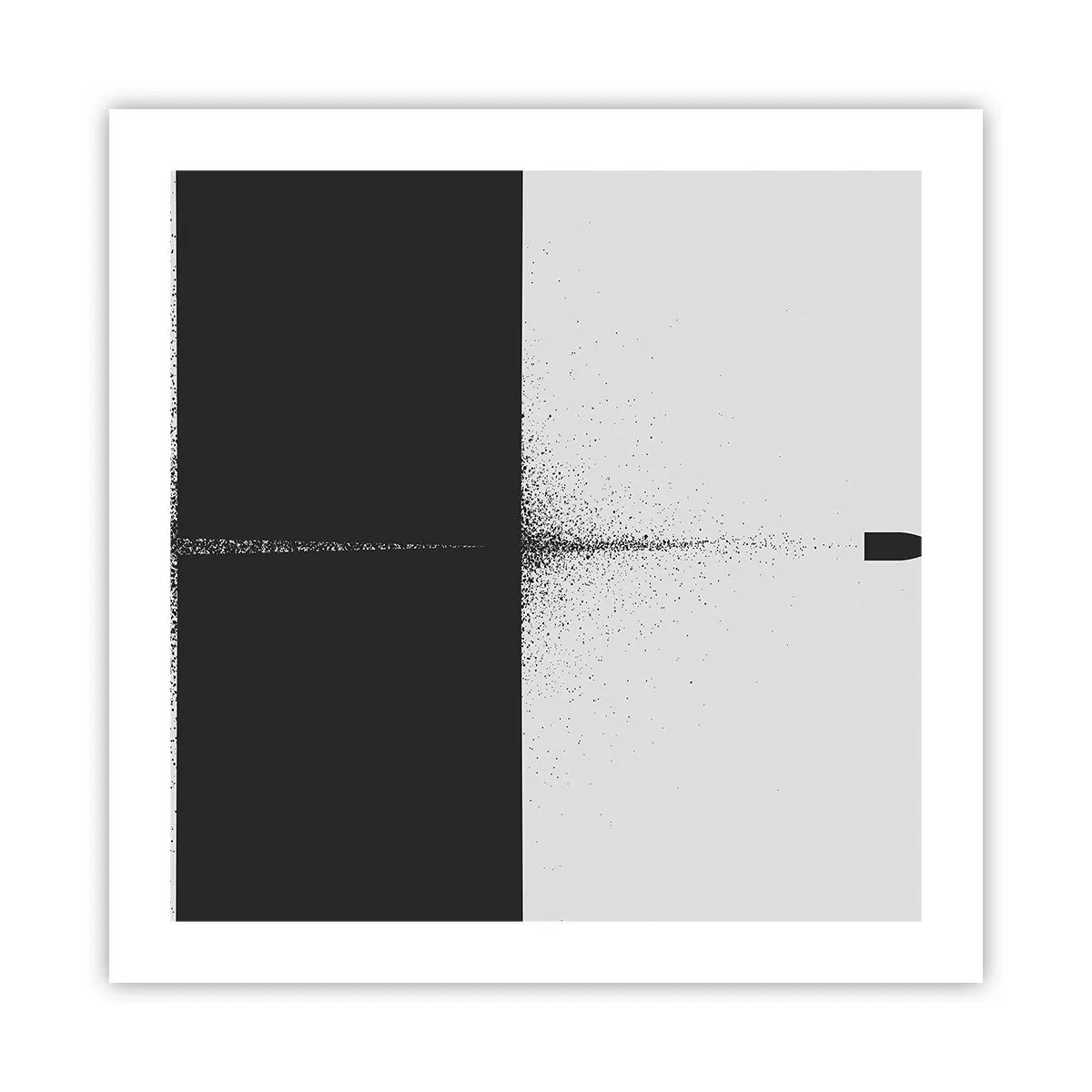 Póster - Directa al objetivo - 50x50 cm