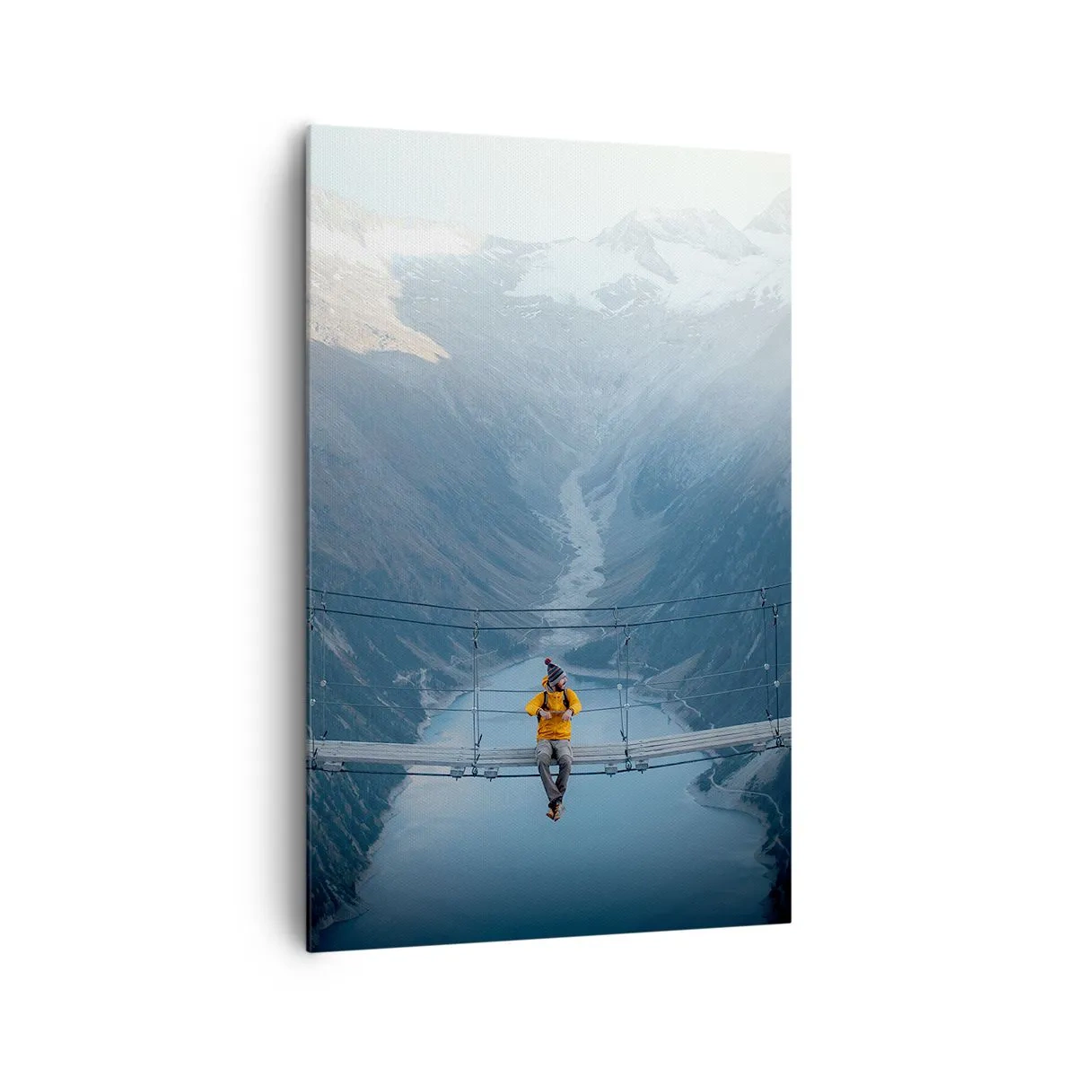 Cuadro sobre lienzo - Impresión de Imagen - Encanto suspensión - 80x120 cm