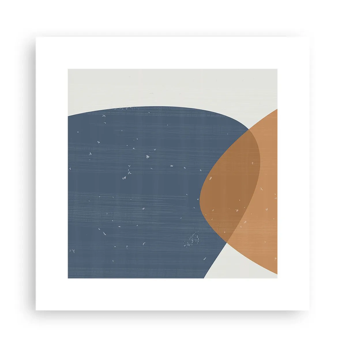 Póster - Óvalos e influencias - 30x30 cm
