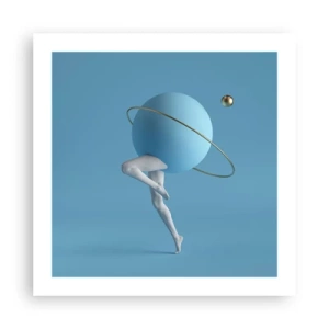 Póster - Y los planetas se vuelven locos - 50x50 cm