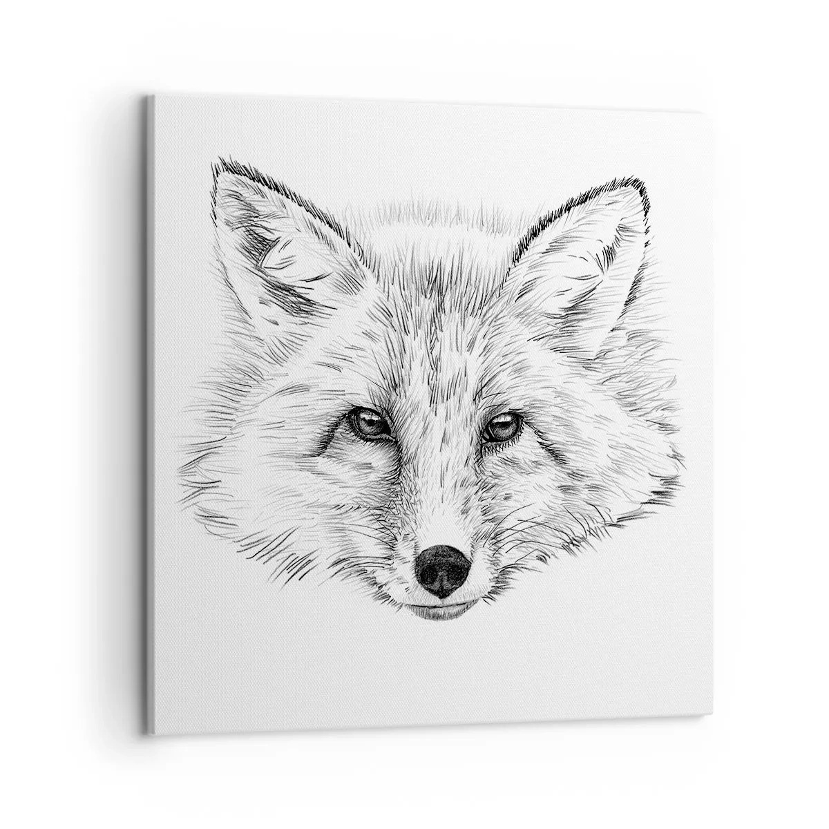 Cuadro sobre lienzo - Impresión de Imagen - ¿Pueden mentir estos ojos? - 50x50 cm