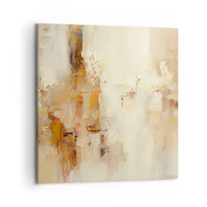 Cuadro sobre lienzo - Impresión de Imagen - El alma del ámbar - 50x50 cm