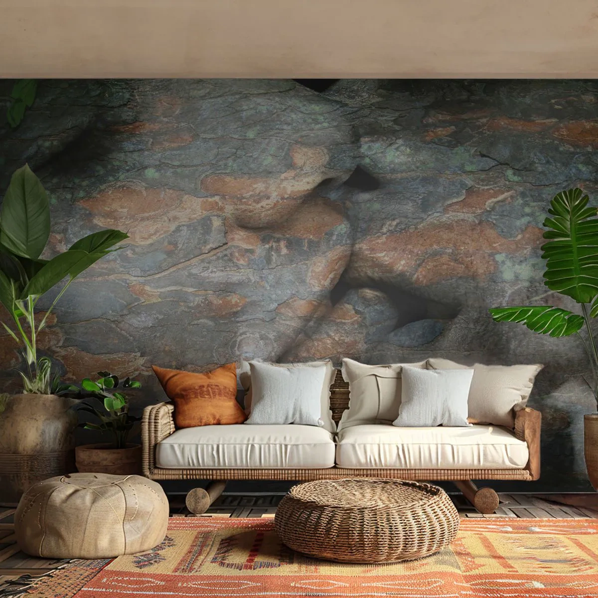 Fotomural Premium Canvas - Juntos para siempre - Gente, Abstracción, Gráficos - 350x256 cm