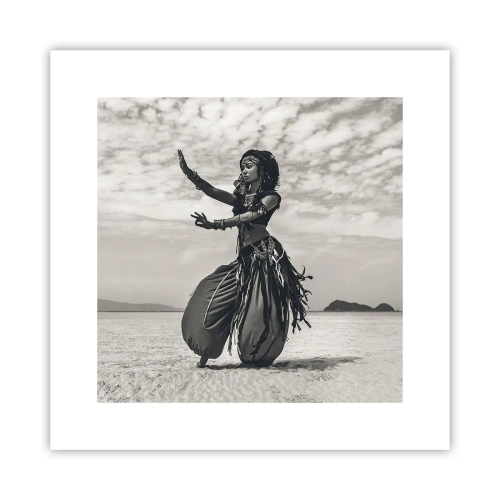 Póster - Danza de las Islas del Sur - 30x30 cm